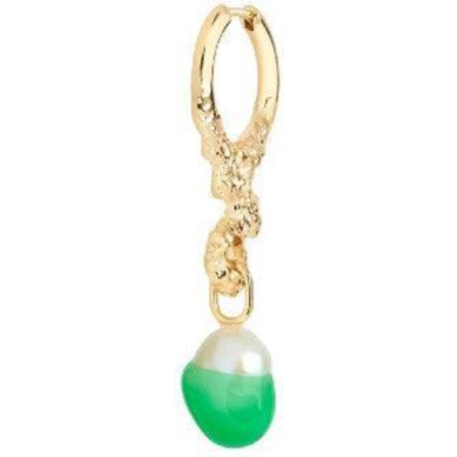 Maria Black - Miran pearl drop earring - men - Sterling Silver - One Size