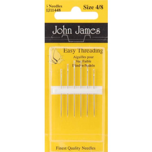 John James Easy Threading Calyxeye Hand Needles-size 4/8 6/pkg - Jj114-48