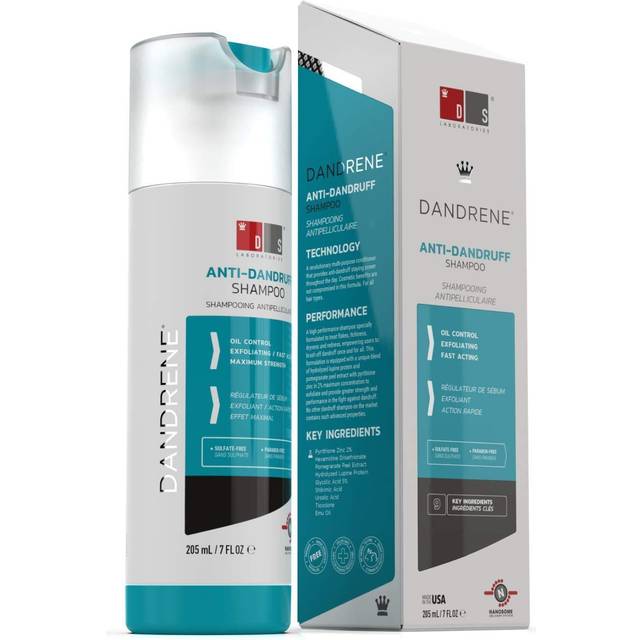 Dandrene anti-dandruff shampoo 205ml. supports dry & itchy scalp