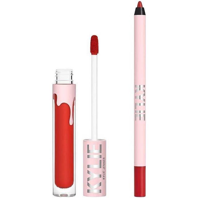 Kylie Cosmetics Velvet Lip Kit (Various Shades) - 405 Red Velvet