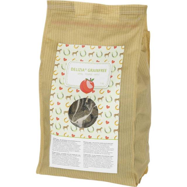 Delizia Grainfree Hästgodis - Äpple - 1 kg