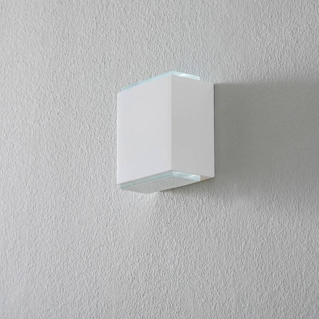 BEGA 23013 LED-vägglampa 3000K 9 cm 510 lm vit