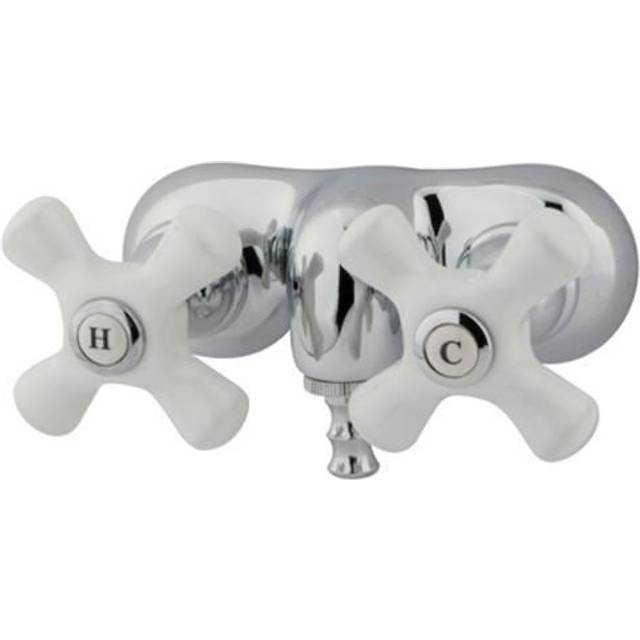 Kingston Brass CC50T1 Vintage 3-3/8-Inch Wall Mount Tub Faucet  Polish