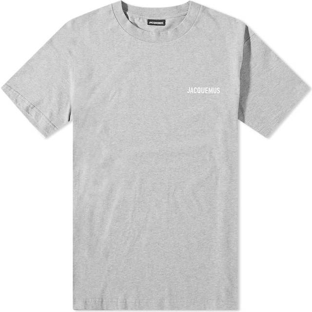 Le T-shirt Jacquemus en coton - Gris - XXS