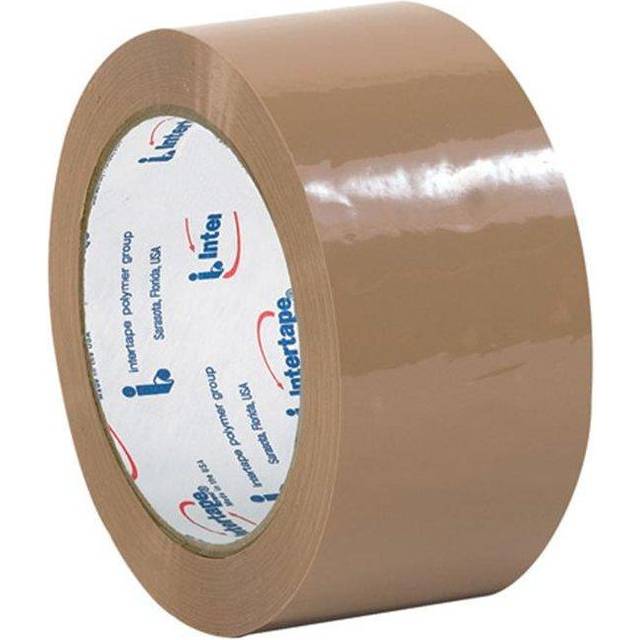 Box Partners T901170T 2 in. x 55 yds. Tan Intertape- 170 Carton Sealing Tape