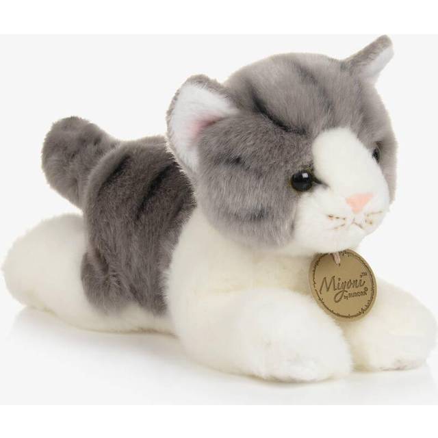 Aurora Grey Tabby Kitten Plush Soft Toy (17Cm)