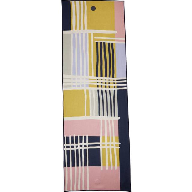 Yogitoes+ Repreve® Yoga Mat Towel Brush Plaid / Standard 71" (180cm)