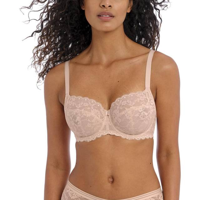 Freya Offbeat Balcony Wired Bra Beige - Natural Beige - 32F