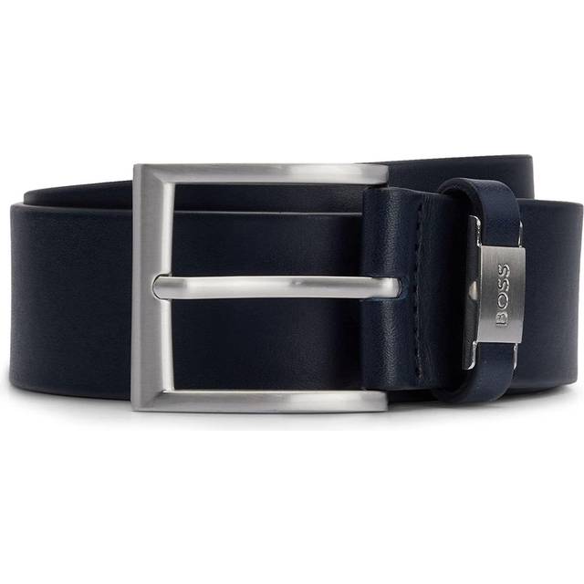 BOSS Connio herrbälte, Blå (Dark Blue401), 90