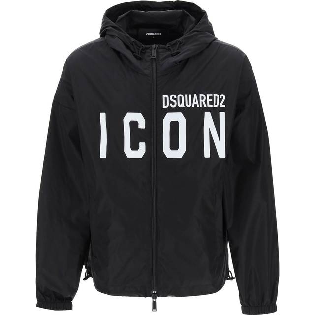 Dsquared2, Jacka, Herr, XL, Nylon, Nylon Icon Jackor - black (XL)