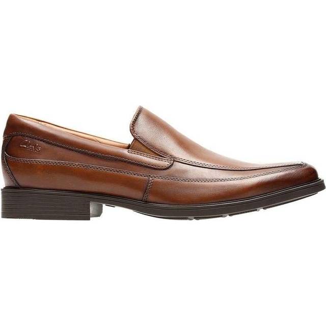 Clarks Men's Tilden Free Slip-On Loafer  Dark Tan  13 W US