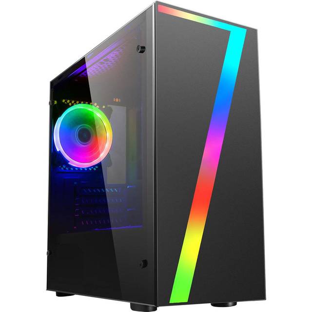 CiT Seven RGB Windowed MicroATX PC Gaming Case