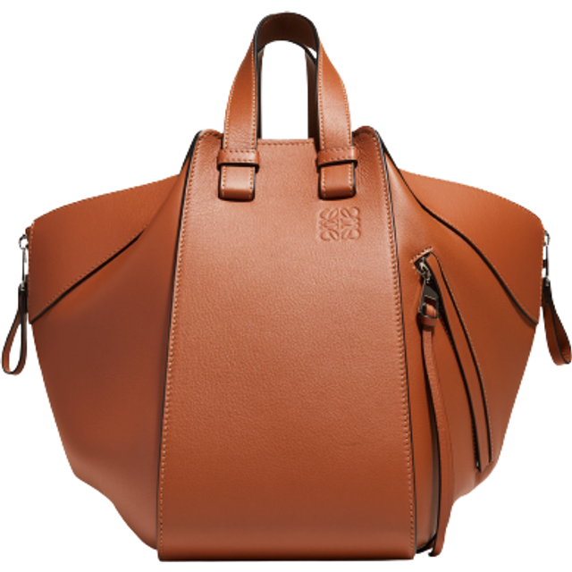 Loewe Hammock Small leather shoulder bag - brown (One Size)