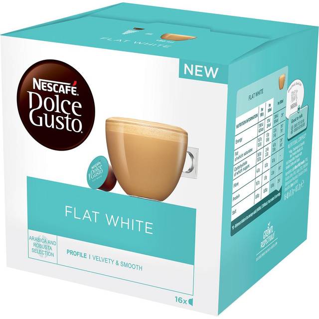 Nescafé Flat White - 16 pods for Dolce Gusto