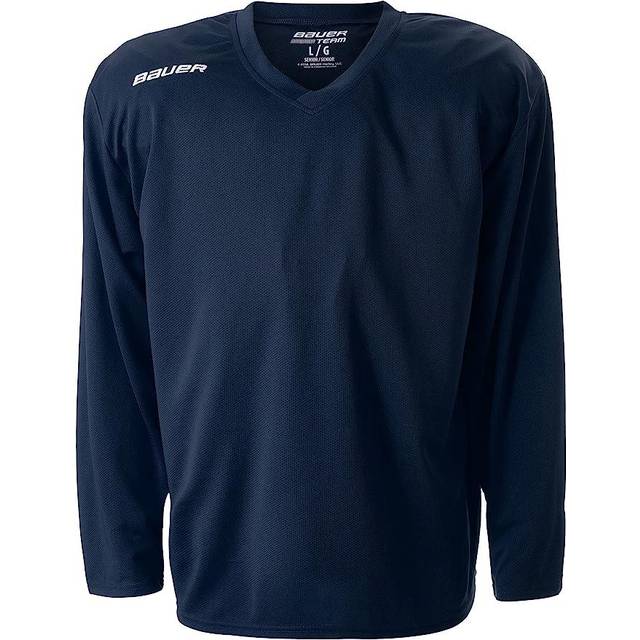 Bauer Flex Practice Sr hockeytröja, Navyblå, Unisex, M