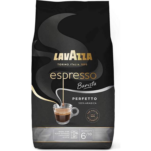 Lavazza Barista Perfetto, Arabica and Robusta Drum Roast Coffee Beans, Pack of 1kg