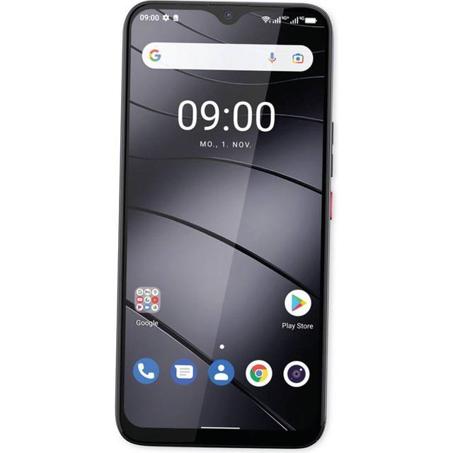 Gigaset GS5 senior smartphone - Anpassat och användarvänligt gränssnitt - SOS-funktion - 4 GB RAM + 64 GB - FHD+-skärm med förinstallerat skärmskydd och vikbar hylsa - Android 12