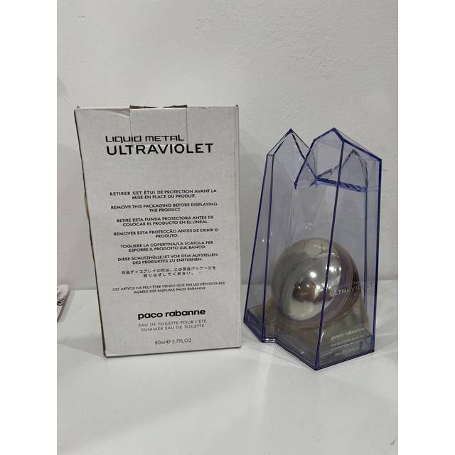 Paco Rabanne Ultraviolet Liquid Metal Pour Femme - 80ml Eau De Toilette Spray