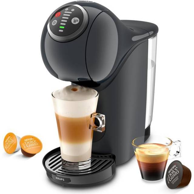 NESCAFE DOLCE GUSTO GENIO S PLUS av KRUPS kosmic grå automatisk kaffekapselmaskin