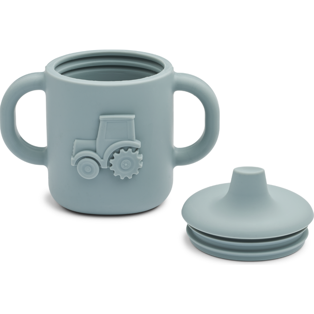 LIEWOOD - Amelio Sippy Cup - Kopp med pip - 6941 Blue fog - One Size