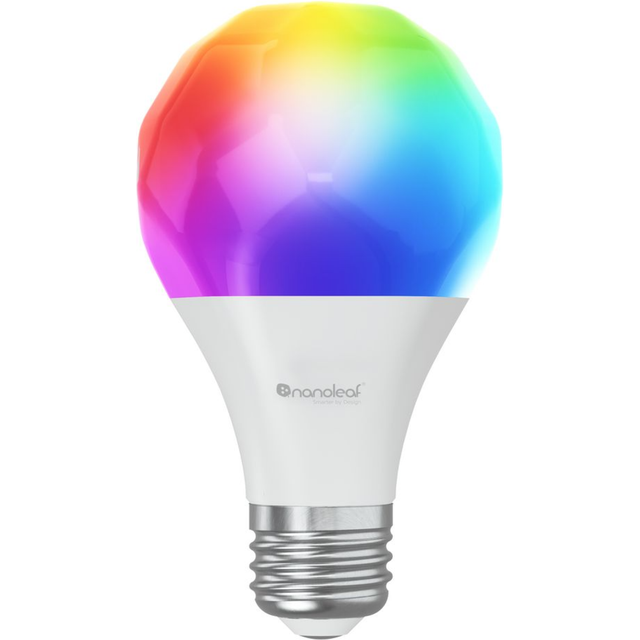 Nanoleaf Essentials Matter - LED-lyspære - form: A60 - E27 - 8.5 W - klasse F - RGBCW-lys - 2700-6500 K