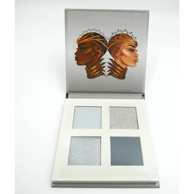 Juvia's Place Rebel Quad Grey Eyeshadow Palette - Shades of 4  Professional Eye Makeup  Pigmented Eyeshadow Palette  Makeup Palette for Eye Color & Sh