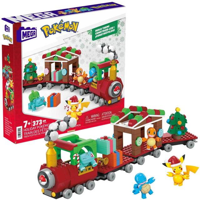 PokÃ©mon Mega Construx Construction Set Holiday PokÃ©mon Train
