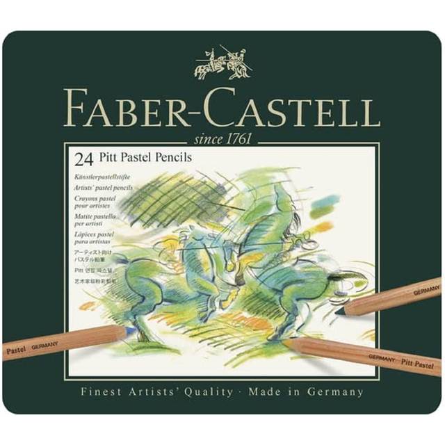 Faber-Castell Pitt Pastel Pencils - Set of 24 Pencils