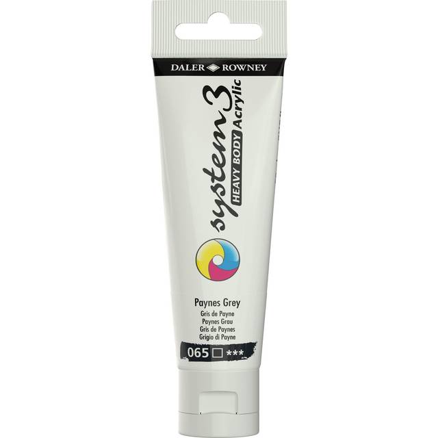 Daler Rowney System 3 Heavy Body Acrylic 59ml Paynes Grey