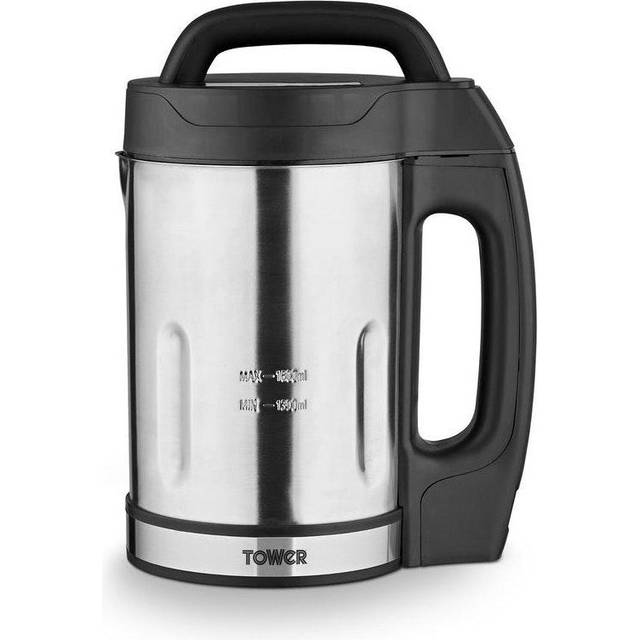 Tower T12069 Soup Maker with Saute Function - Stainless Steel