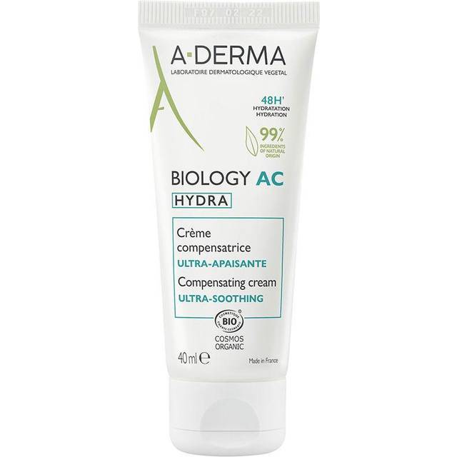A-Derma Biology AC Hydra Fuktgivande och lindande kräm Med 48 timmars effektivitet 40 ml