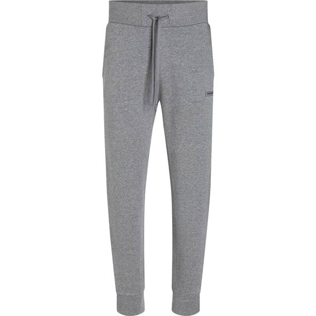 Logo Sweat M mjukisbyxor, GREY MELANGE, Herr, S