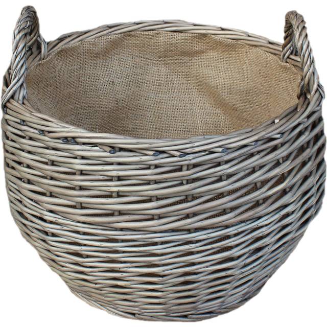 Red Hamper St038 Wicker Small Antique Wash Stumpy Basket - One Size