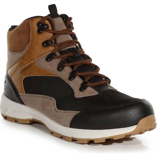 Regatta Mens Samaris Life Demi Waterproof Walking Boots (Sand/Warm Tan) - Multicolour - Size UK 9