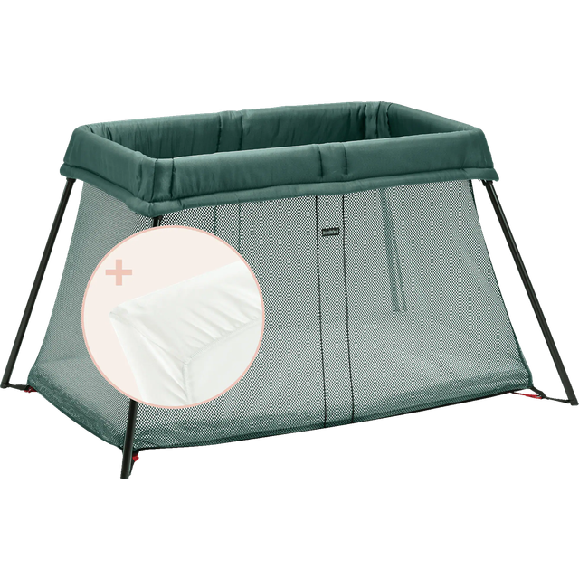 BabyBjörn Travel Crib Light Cot with Sheet