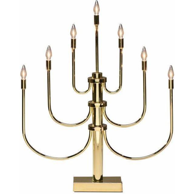 Konstsmide - Elljusstake 7ljus - Adventsljusstake - Mässing