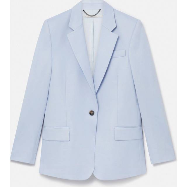 Stella McCartney Wool flannel blazer - blue (UK 8)