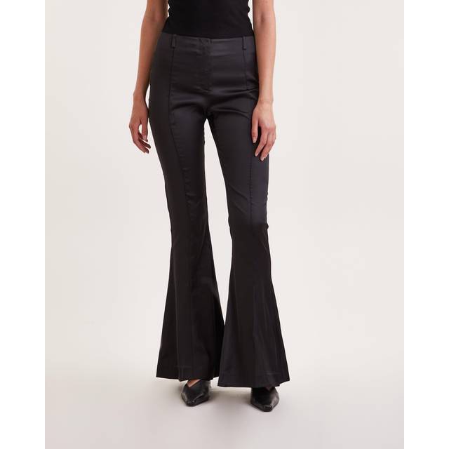 Acne Studios - Flared Satin Pants - Black - EU 42