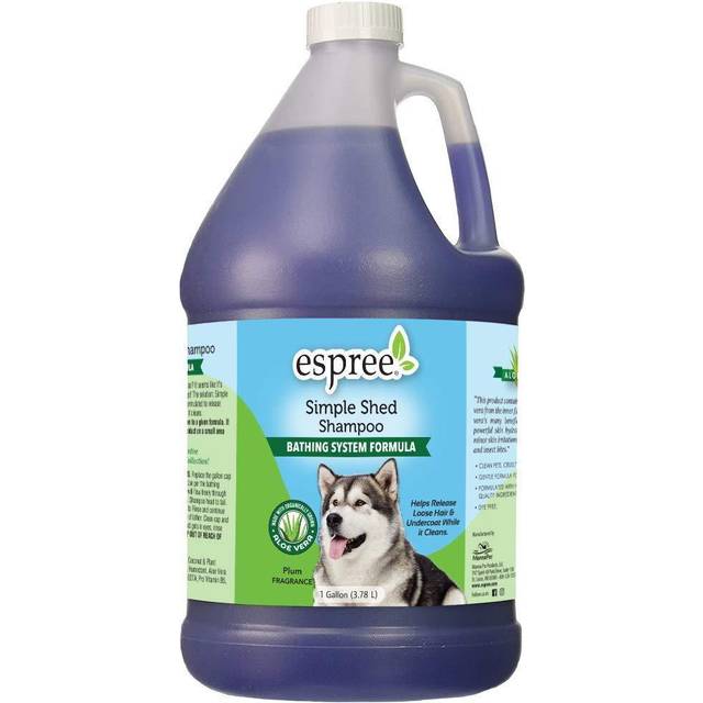 Espree Simple Shed Shampoo  Bathing System  1 Gallon