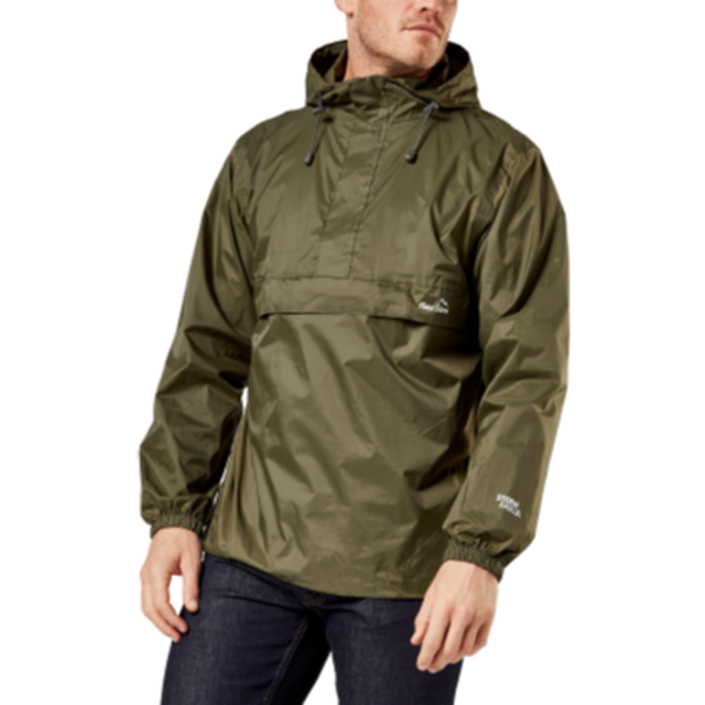 Packable Cagoule, Khaki - L