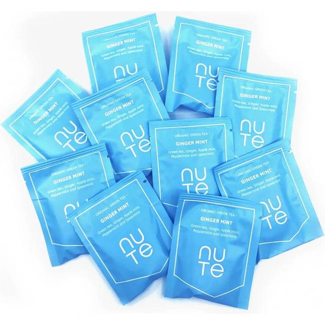 NUTE Ginger Mint Ekologiskt Tepåsar 10 st