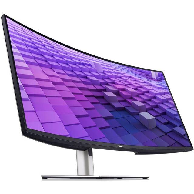 Dell UltraSharp U3824DW 38-tums WQHD+ böjd USB-C-hubmonitor med integrerad högtalare