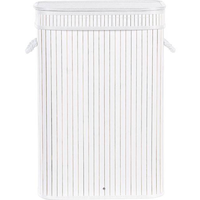 Basket KALUTARA Bamboo Wood White