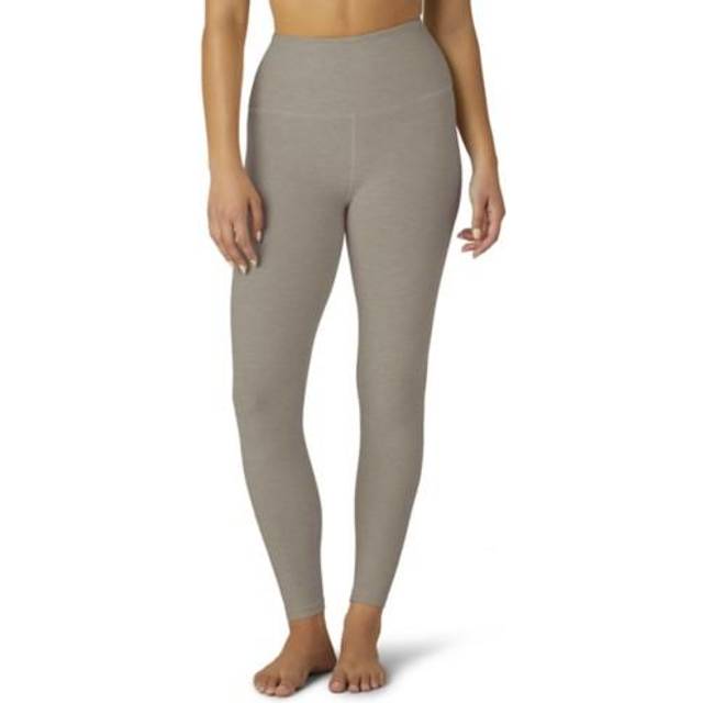 Spacedye Caught In The Midi High Waisted Legging in Birch Heather