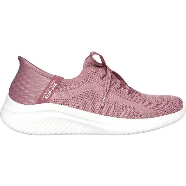 (UK 8, Mauve) Skechers Womens 2023 Ultra Flex 3.0 Brilliant Path Vegan Memory Foam Trainers