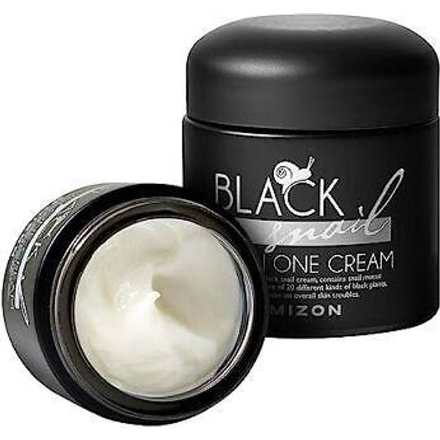 MIZON Black Snail All In One Cream  Premium  Snail Repair Cream  Intensive Care  Korean Skin Care  Facial Moisturizing  Snail Mucin Extract  Wrinkle C