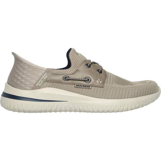 Skechers Men's Slip-ins: Delson 3.0-Roth Loafer, Taupe, 7