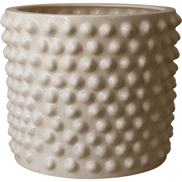 DBKD Cloudy kruka vanilla Medium Ø30 cm - Vit