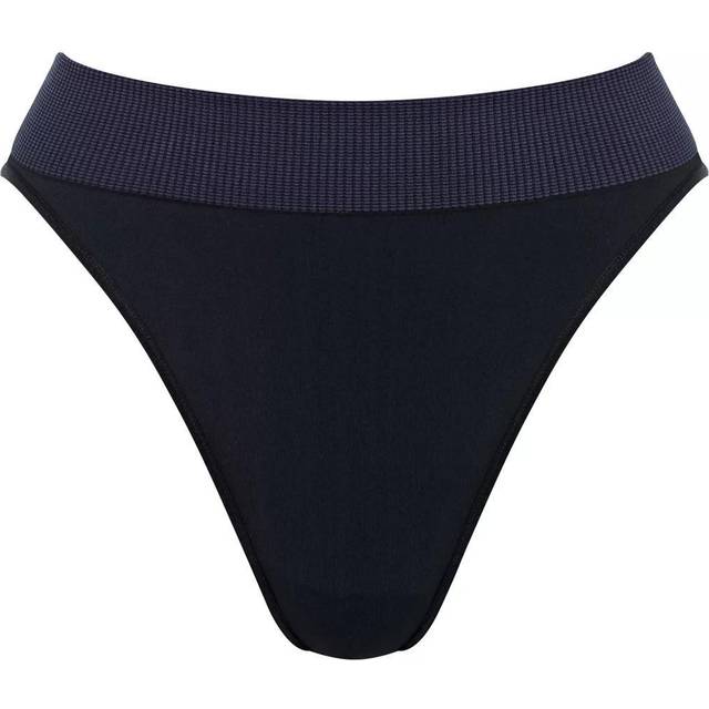 sloggi EVER Infused Aloe Vera High Leg Briefs, Black