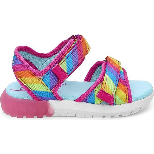 Stride Rite 360 Girls Sevita Light Up Sandal  Rainbow  12 Little Kid
